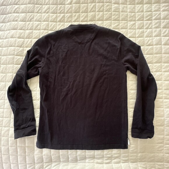 Calvin Klein Shirt Mens Small Navy Blue 205W39NYC Made in Italy Embroidered Crew - Picture 6 of 11